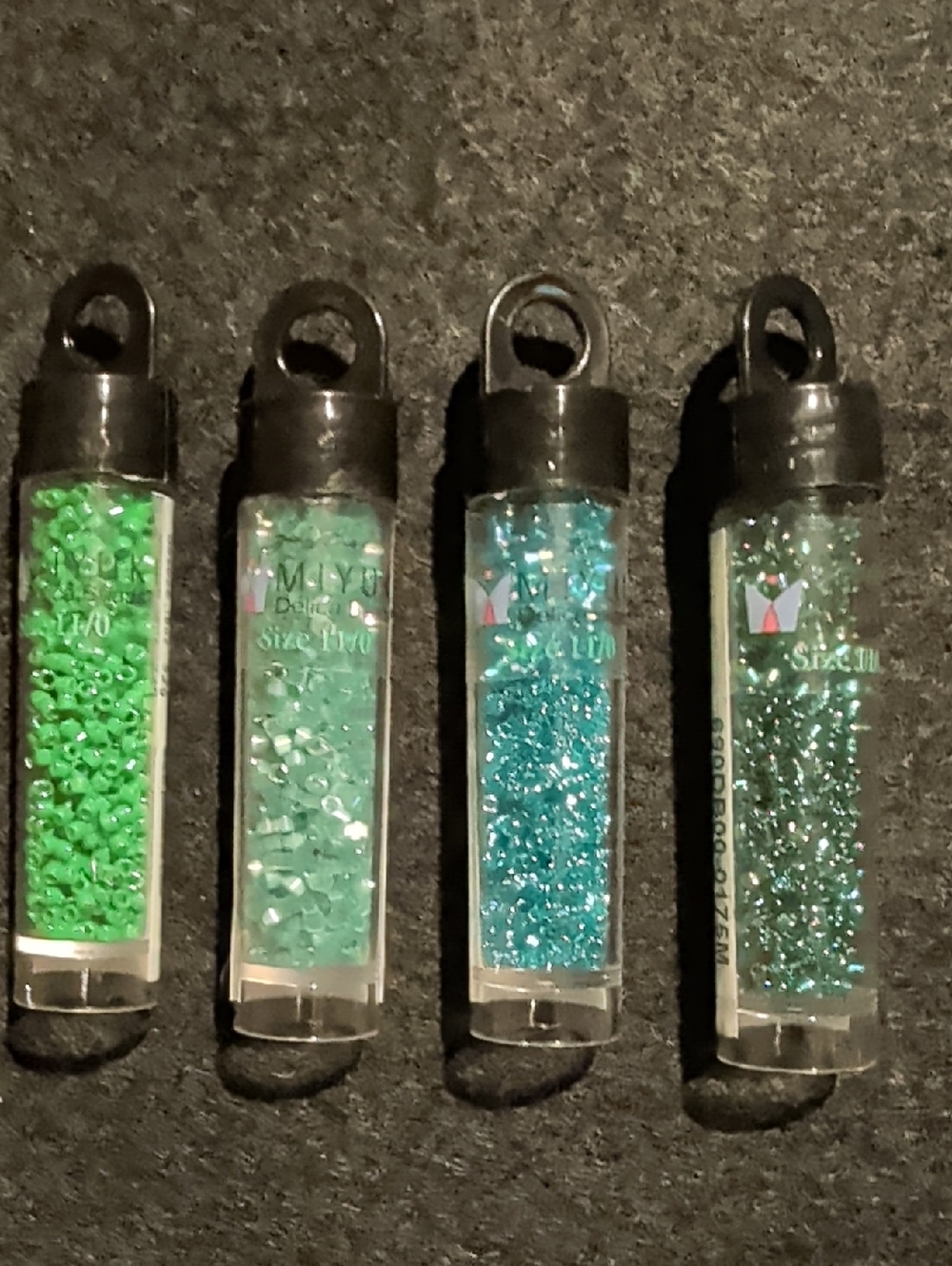 Miyuki Delica Glass Seed Beads sz 11/0 of the 5.2 Gram Tubes 60 Colors - Picture 7 of 16